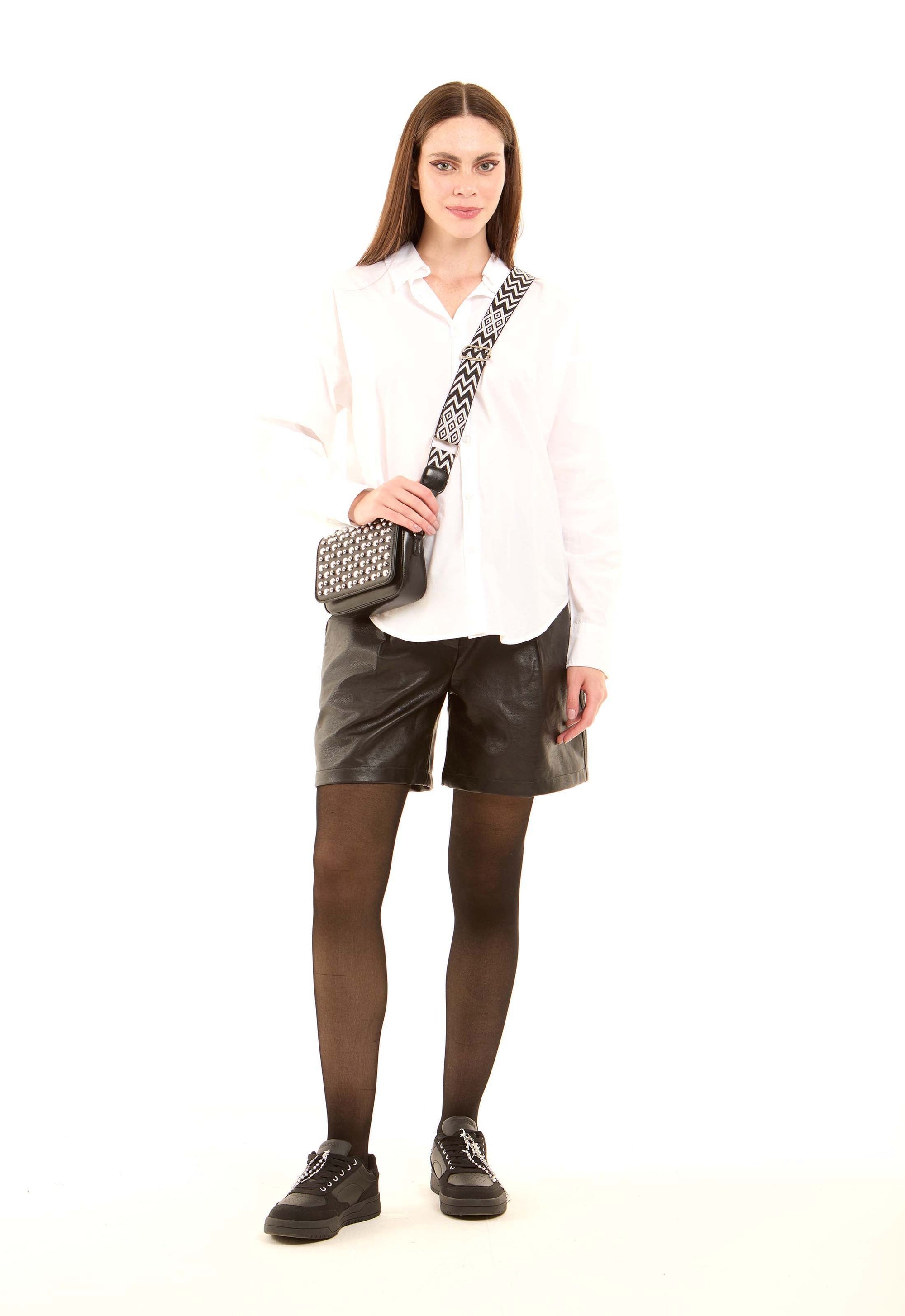 Solid Long Sleeves Cotton Shirt