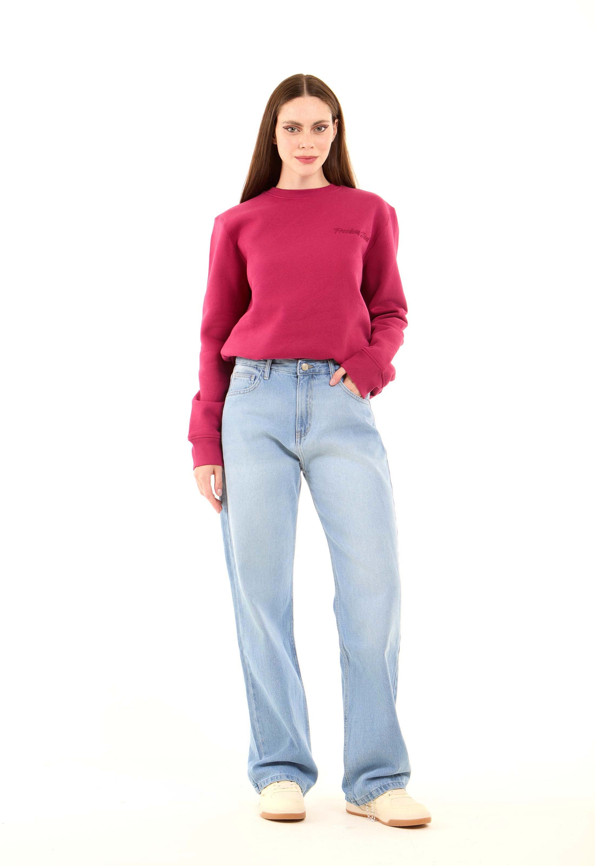 Classic Straight-Leg Denim Jeans