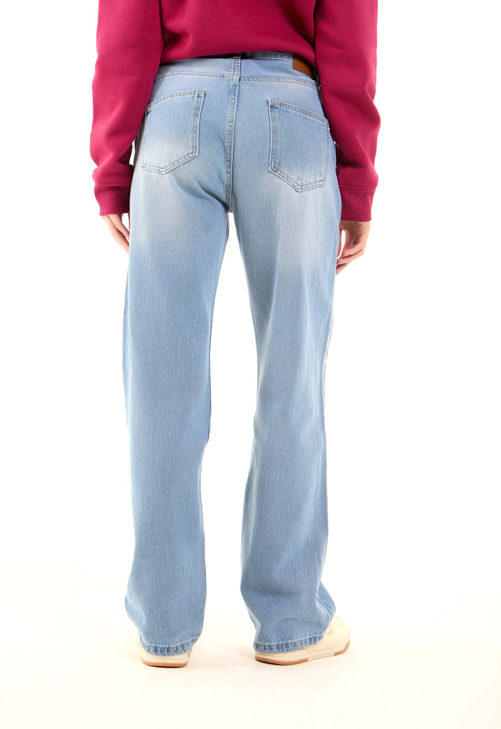 Classic Straight-Leg Denim Jeans