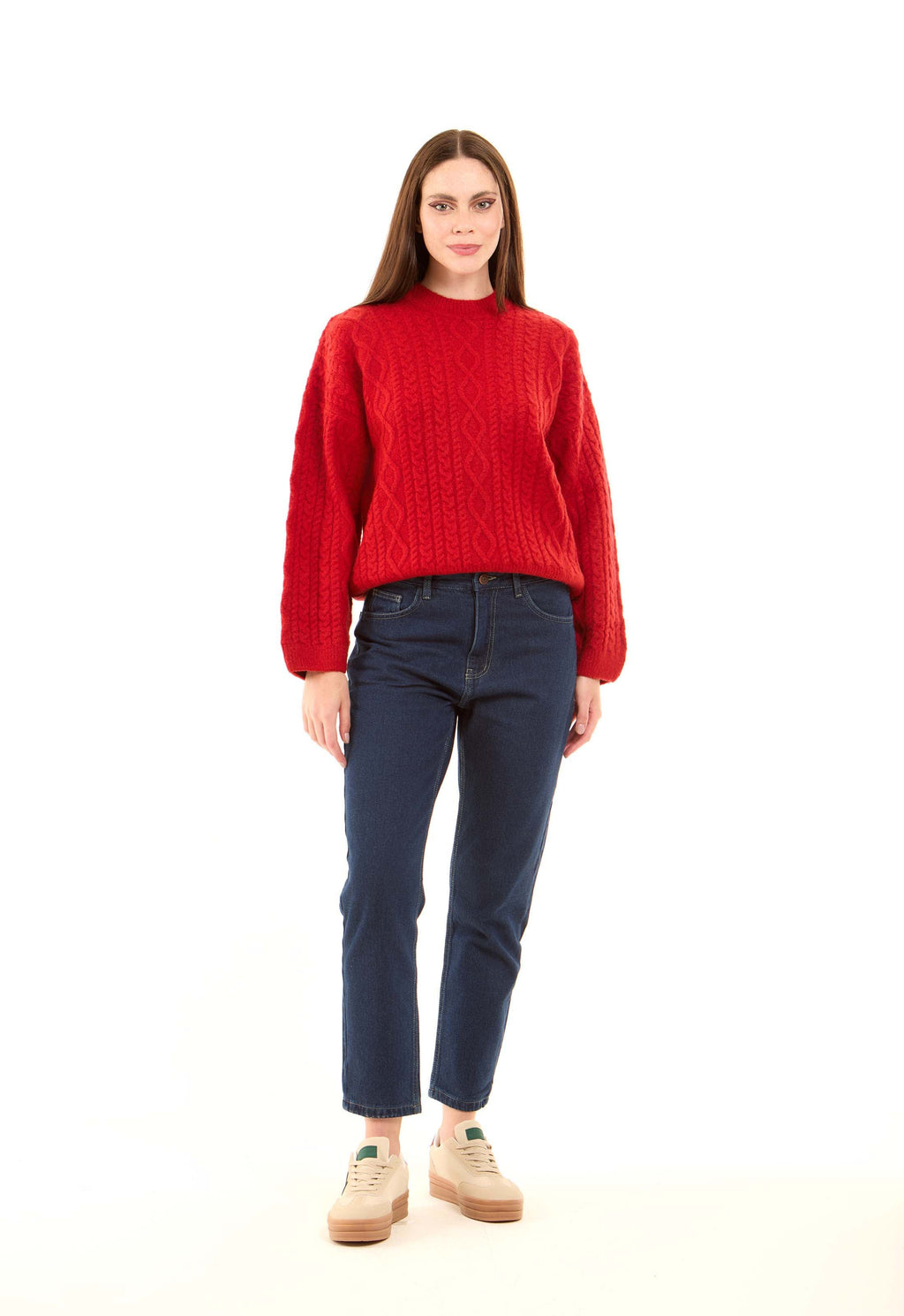 Sleek Slim-Fit Denim Jeans