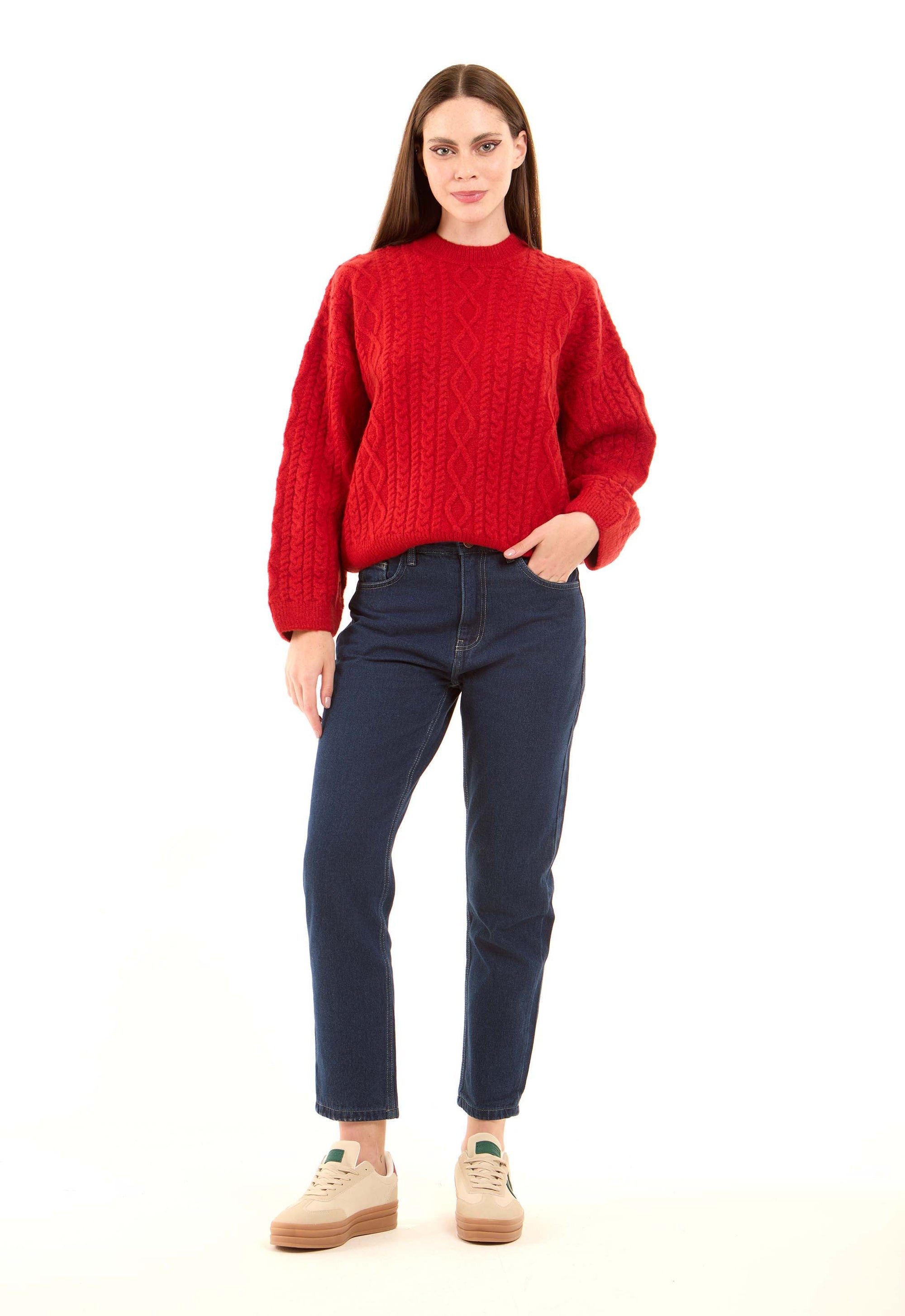 Sleek Slim-Fit Denim Jeans