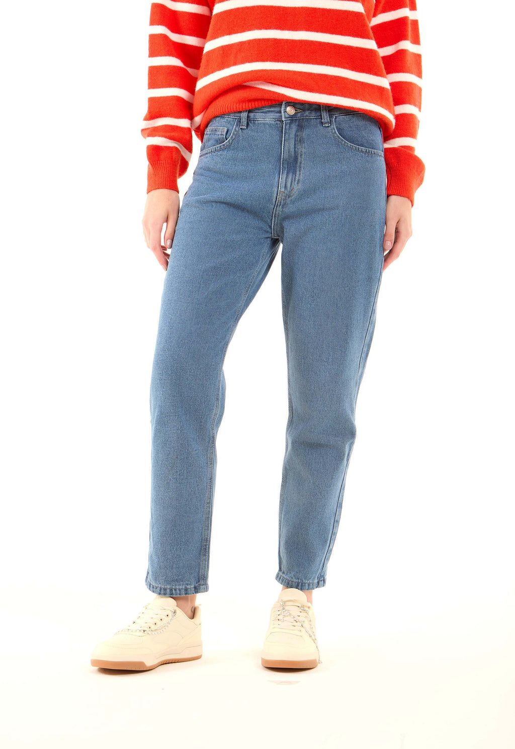 Sleek Slim-Fit Denim Jeans