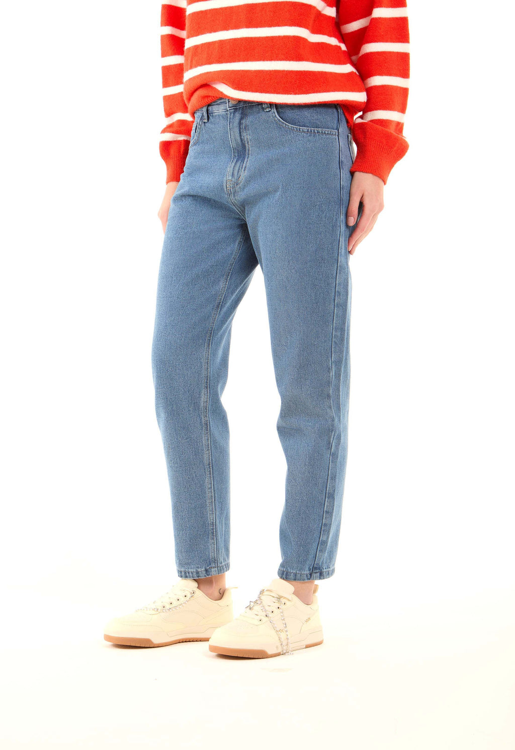 Sleek Slim-Fit Denim Jeans