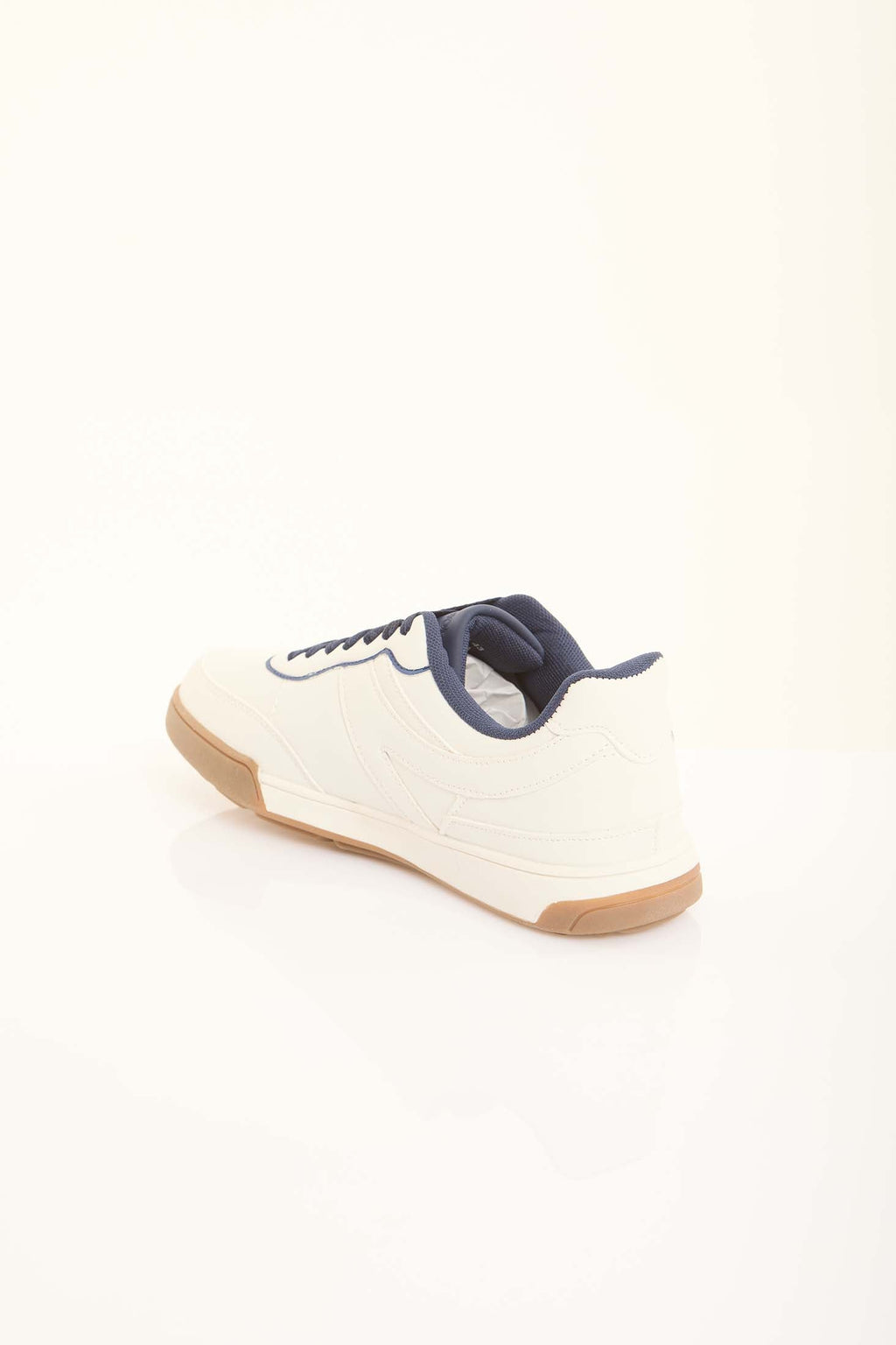 Classic Court Style Lace-Up Trainers