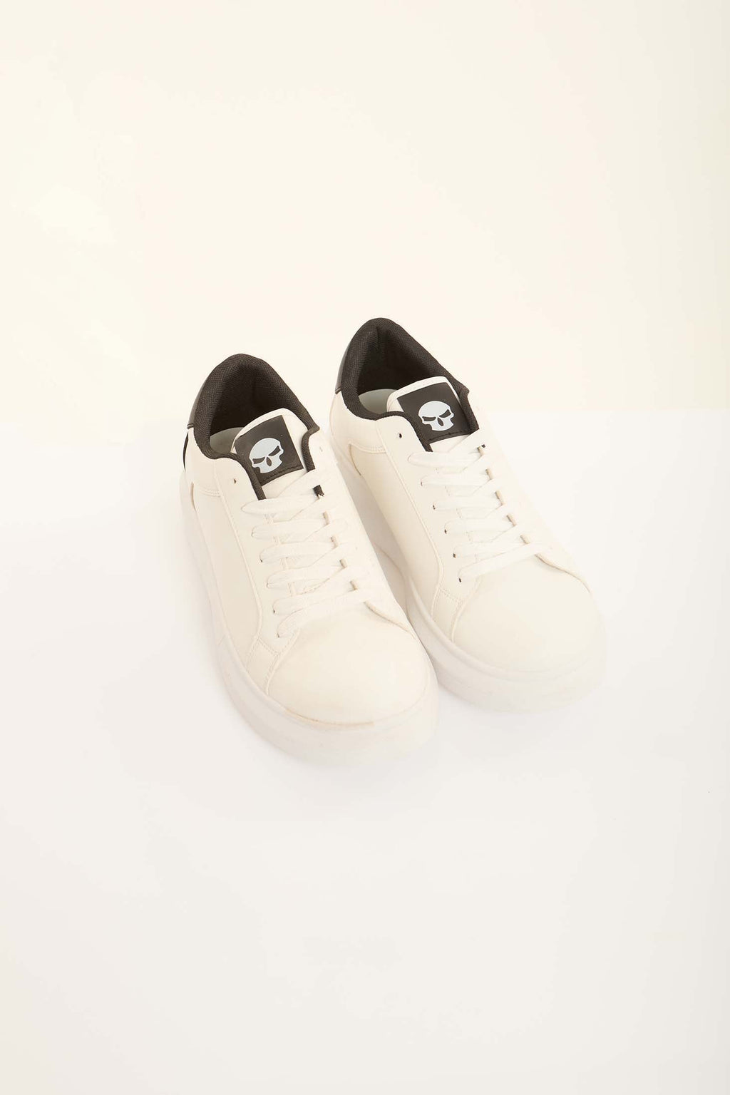 Classic Plain Panel Low-Top Trainers