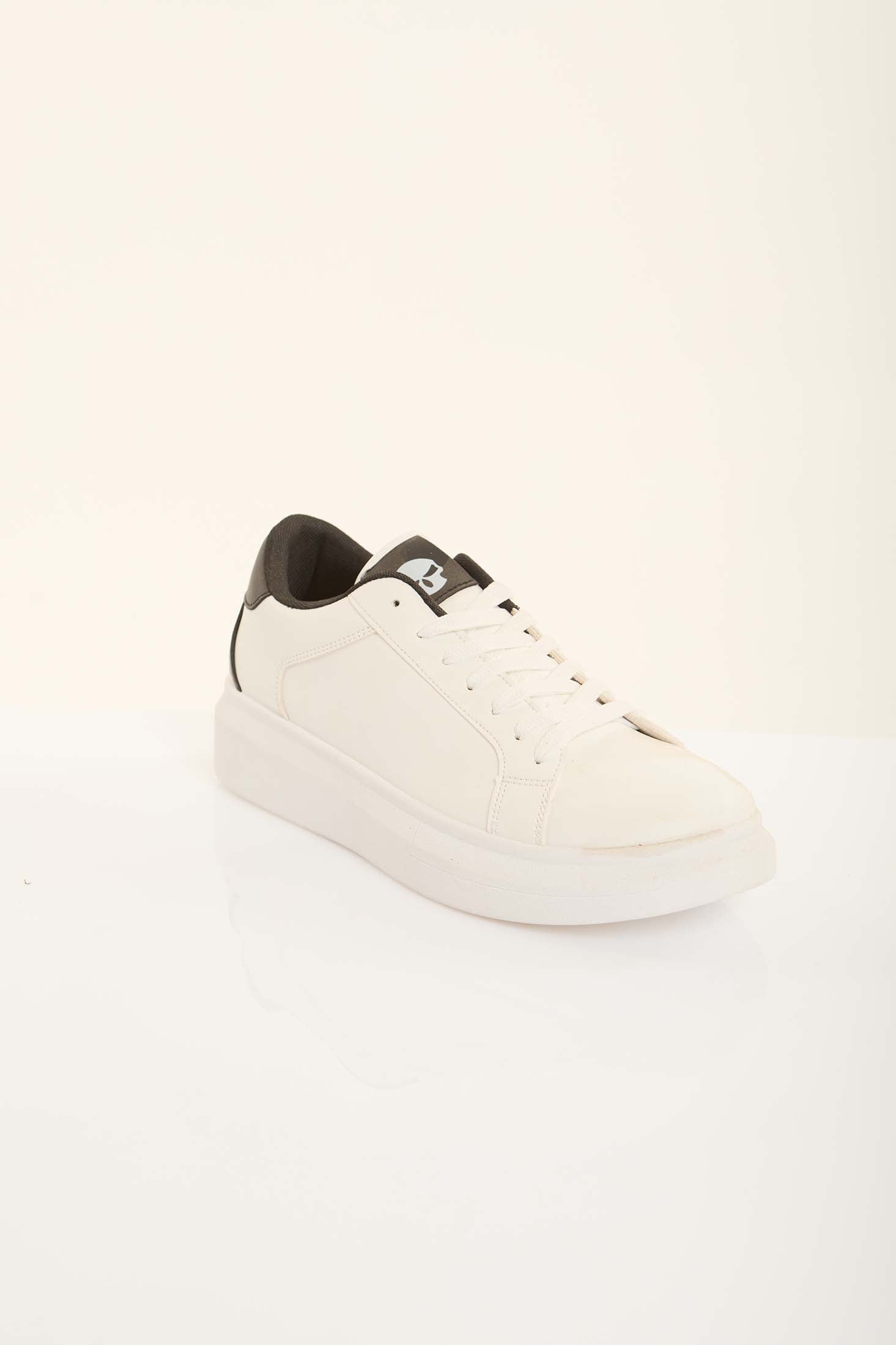 Classic Plain Panel Low-Top Trainers