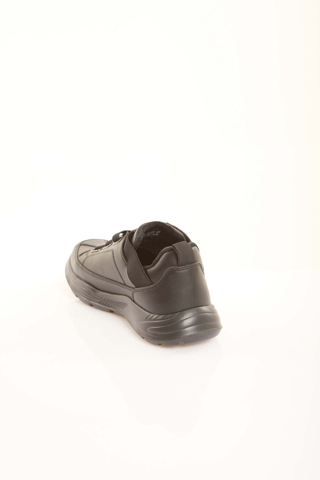 Classic Plain PU Half Boot