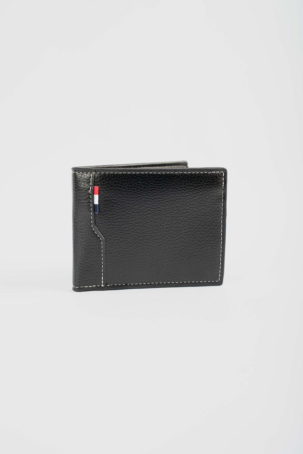 Slim Textured-Fold Wallet