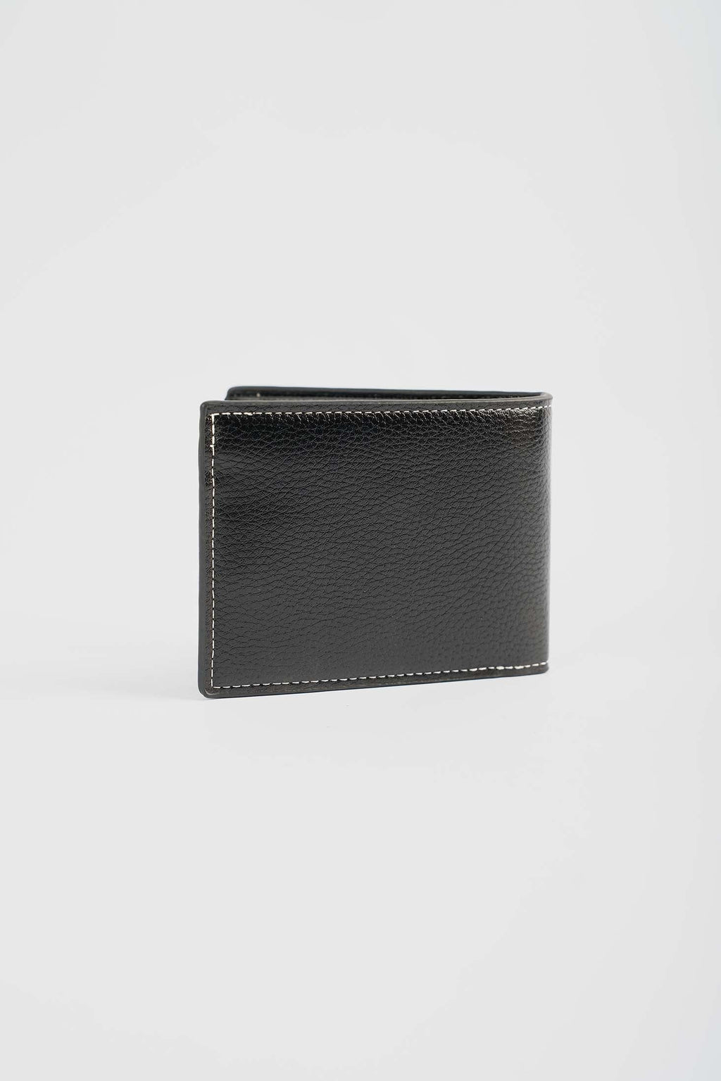 Slim Textured-Fold Wallet