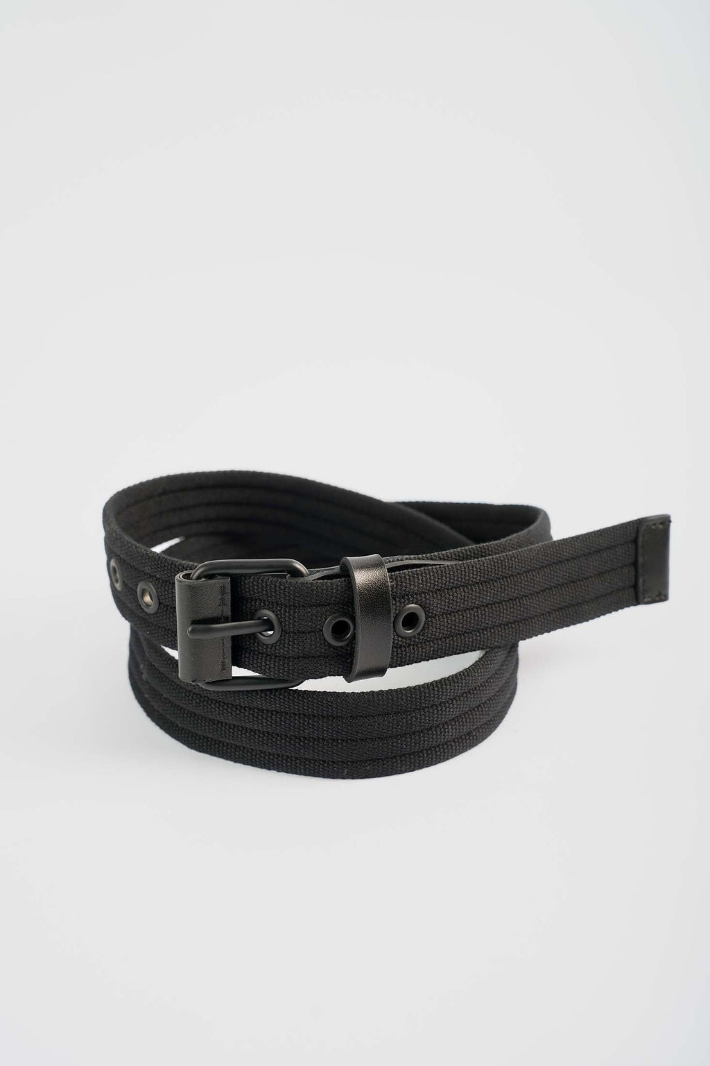 Textured Casual Belt with Layered Rib Design