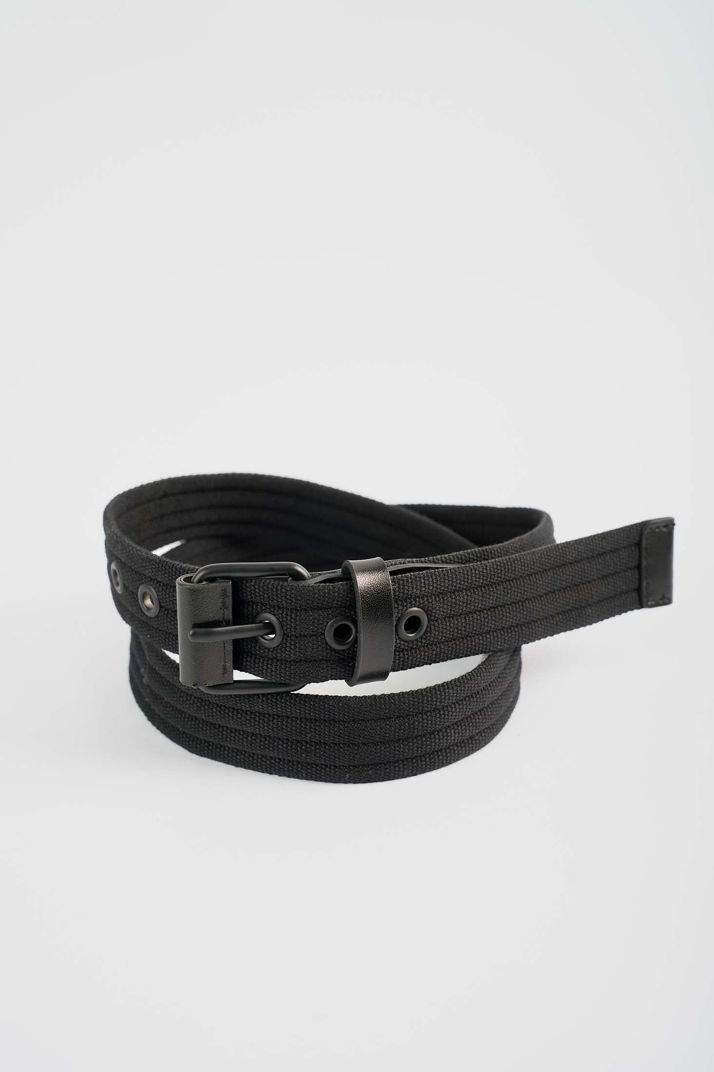 Textured Casual Belt with Layered Rib Design
