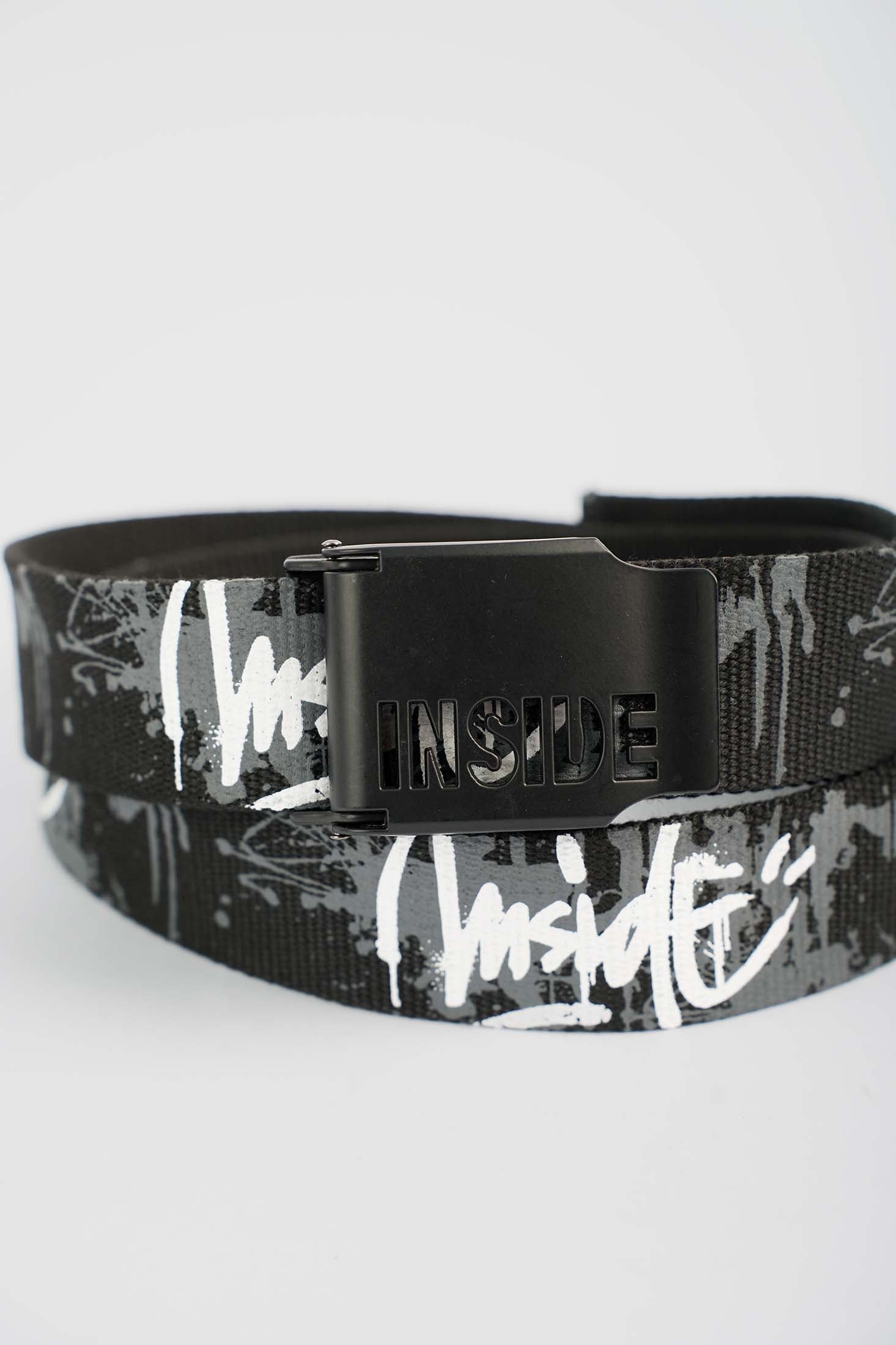 Reversible Bold Graphic Buckle Belt