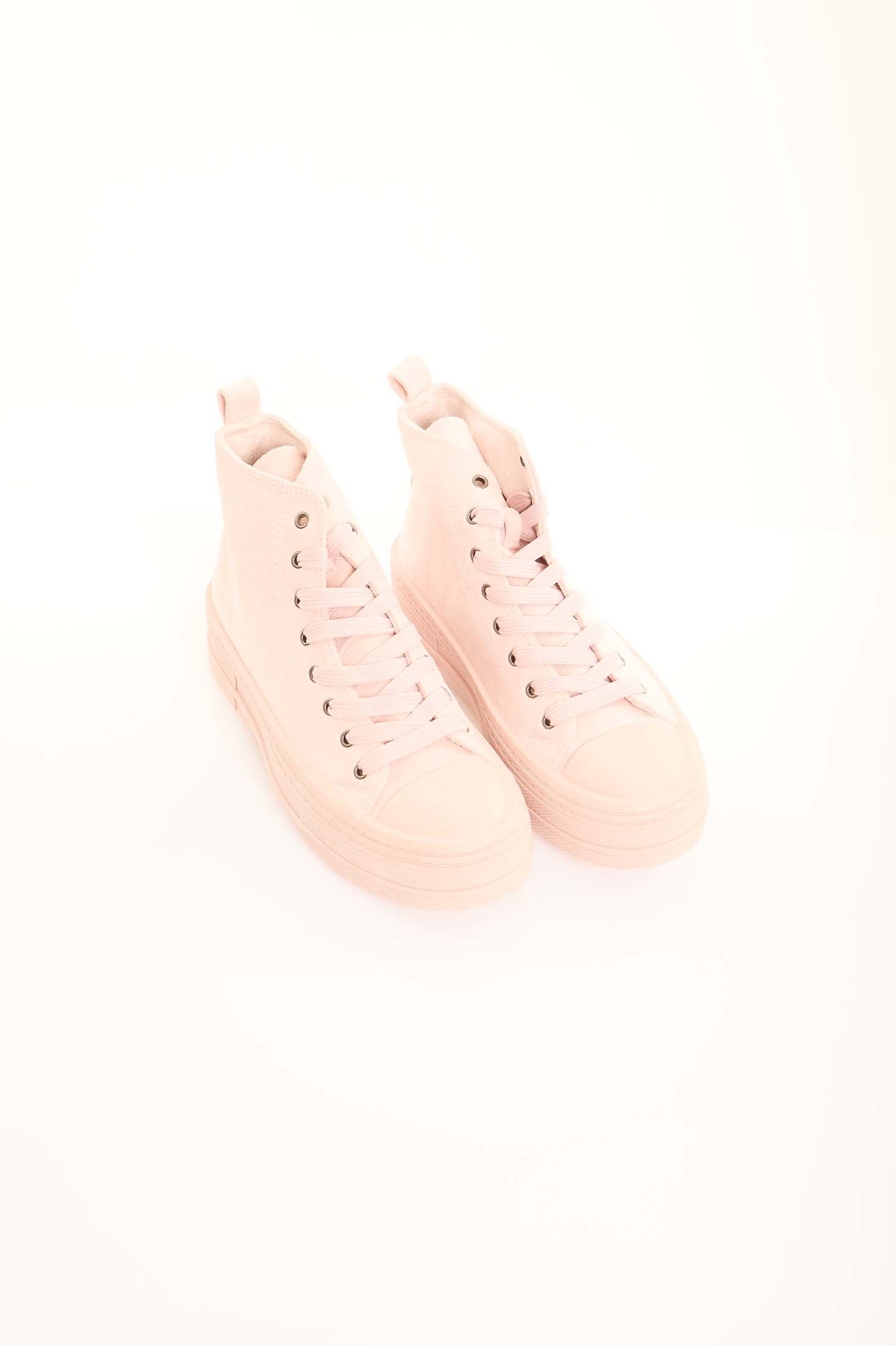Mid-Sole Lace Up Platform Boots