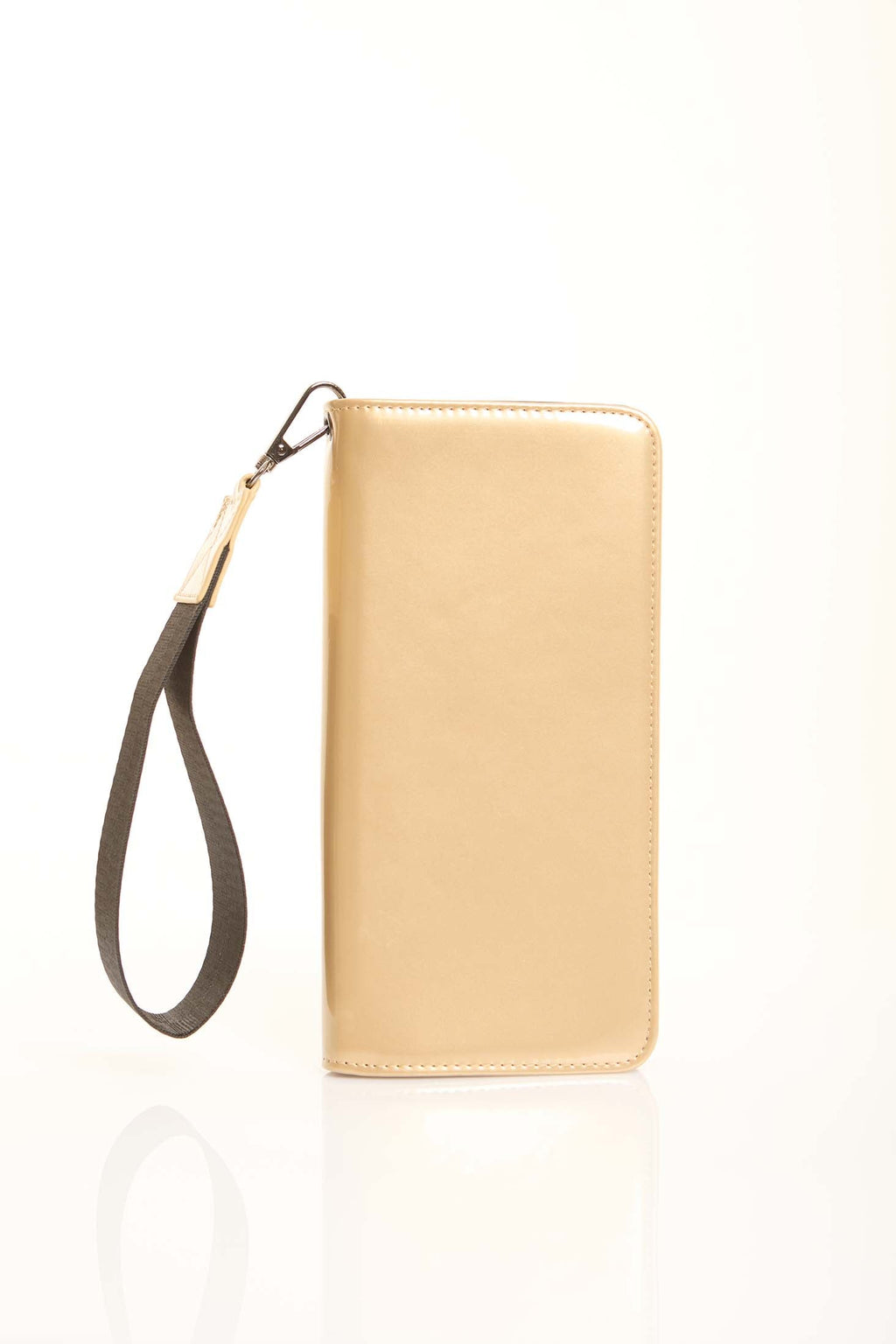 Daily Leather Wristlet Zip Wallet