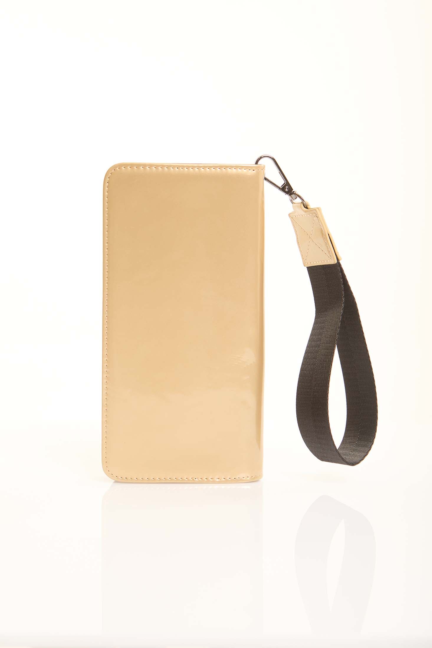 Daily Leather Wristlet Zip Wallet