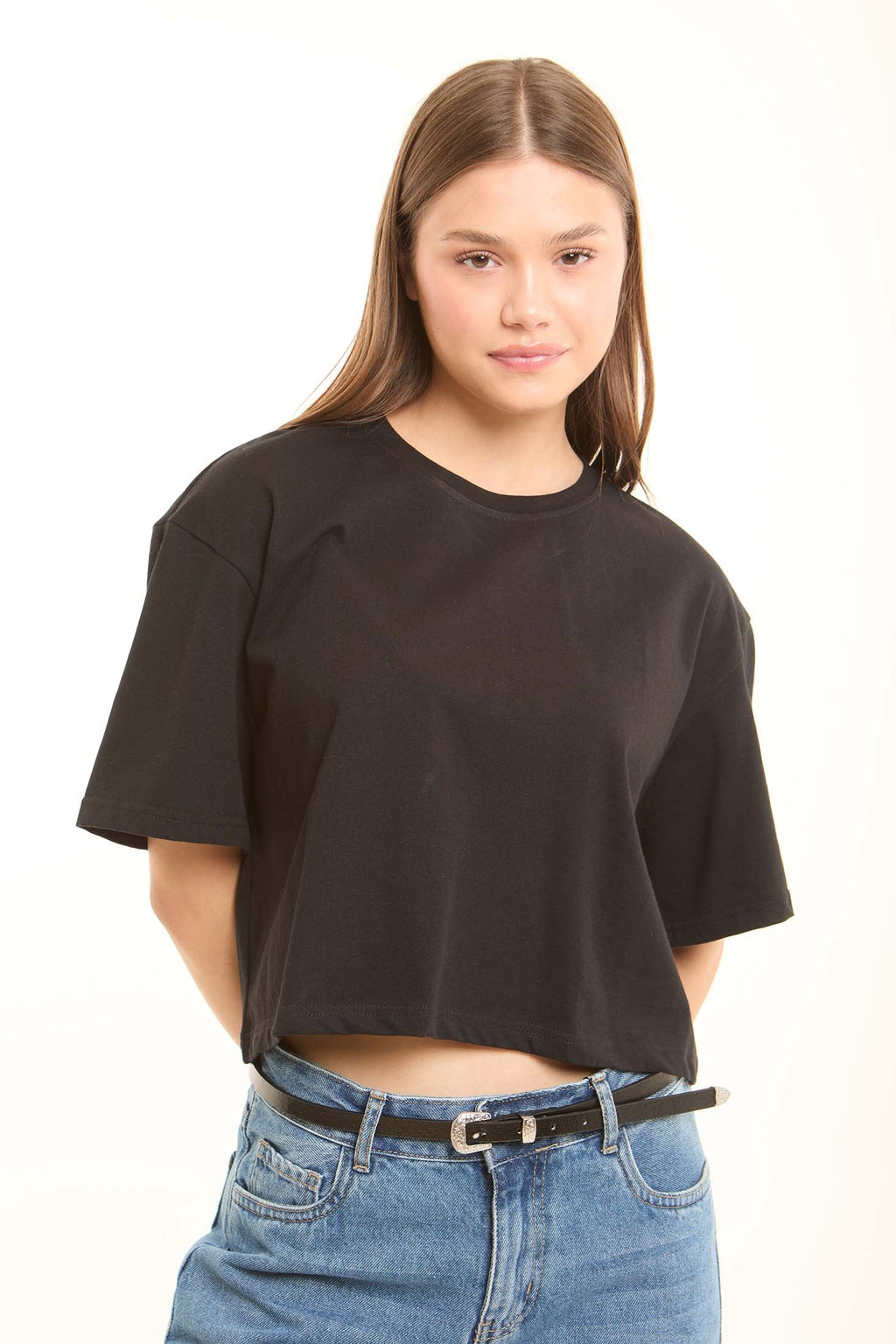 Vintage Western Buckle Slim Belt