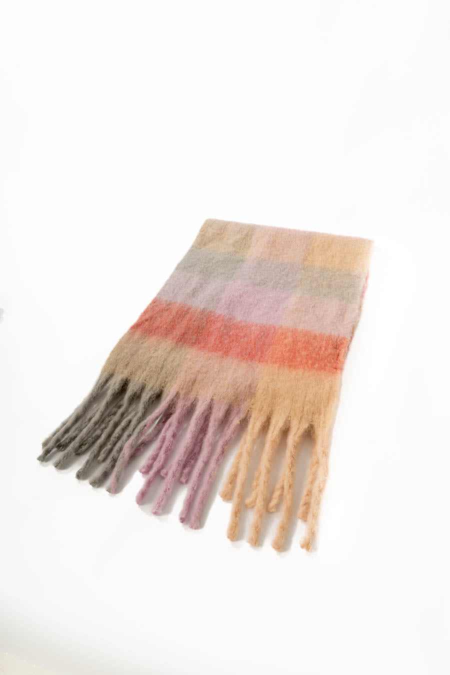 Casual Plaids Soft Winter Shawl