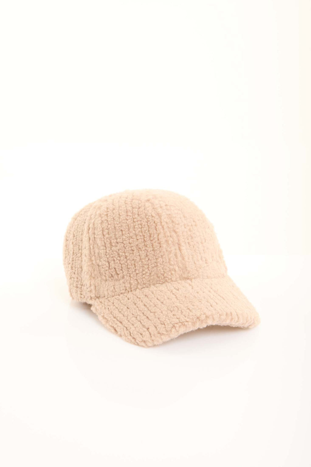 Nude Wool Fashionable Cap