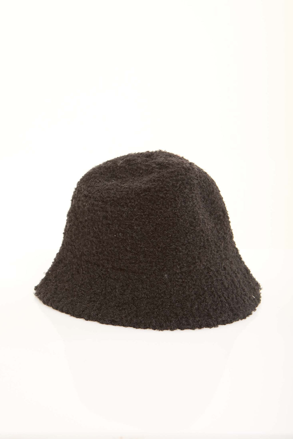 Slip On Comfy Wool Bucket Hat