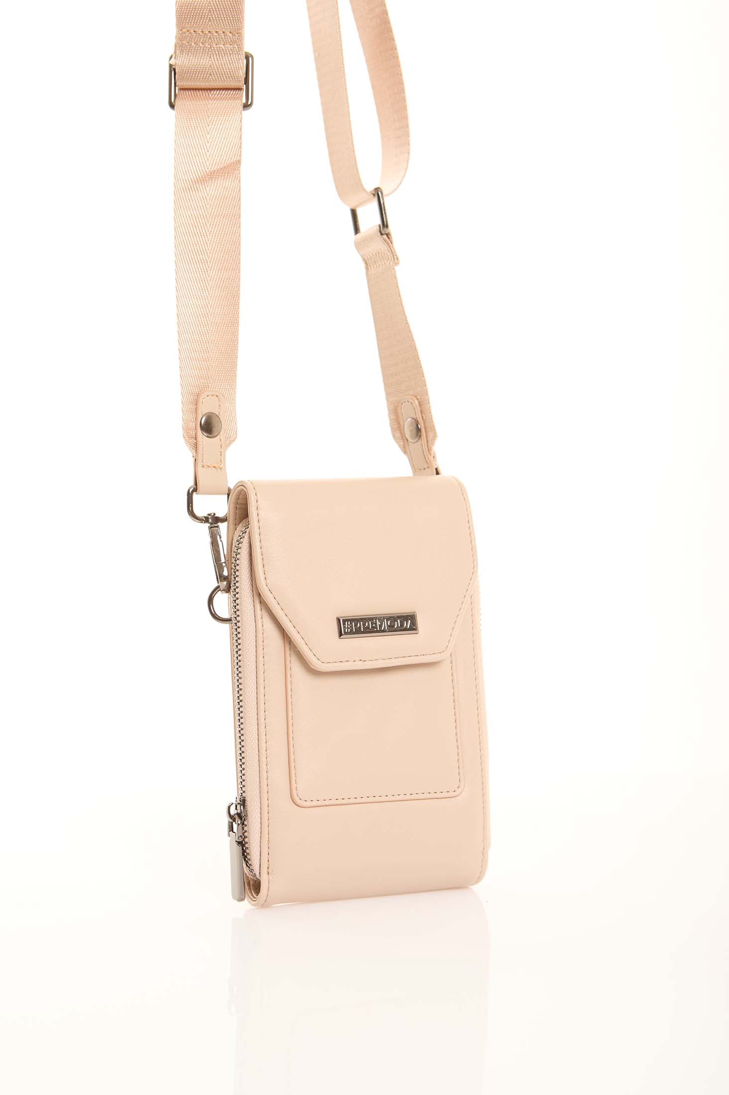Nude Mini Crossbody Phone Bag