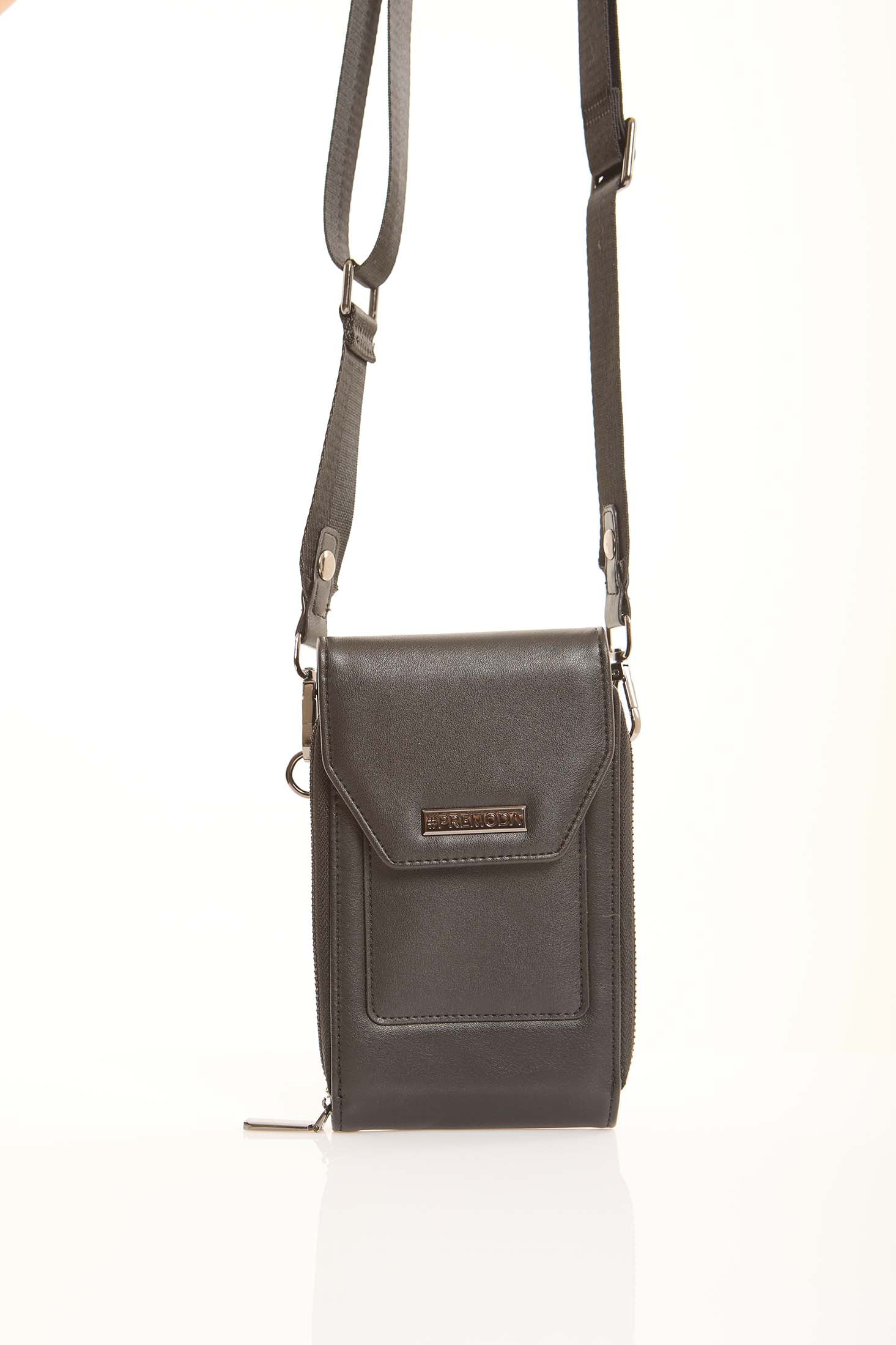 Black Mini Crossbody Phone Bag