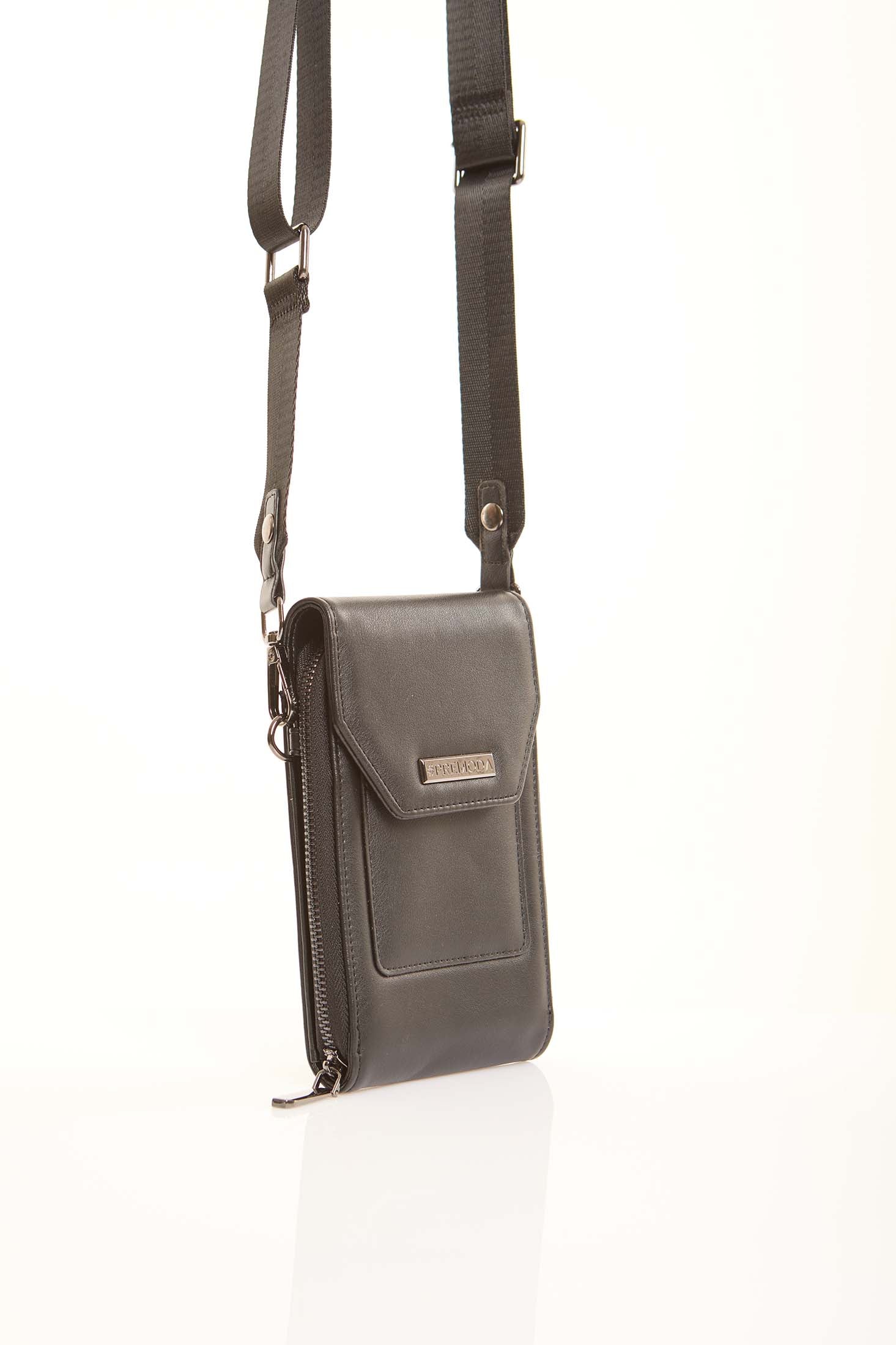 Black Mini Crossbody Phone Bag