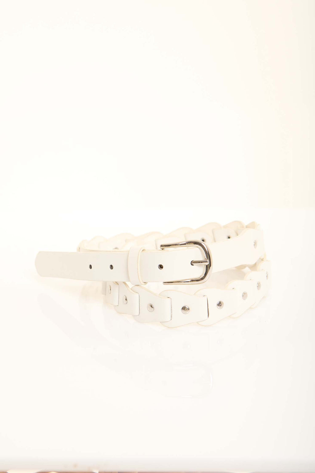 Scalloped Edge Casual Belt
