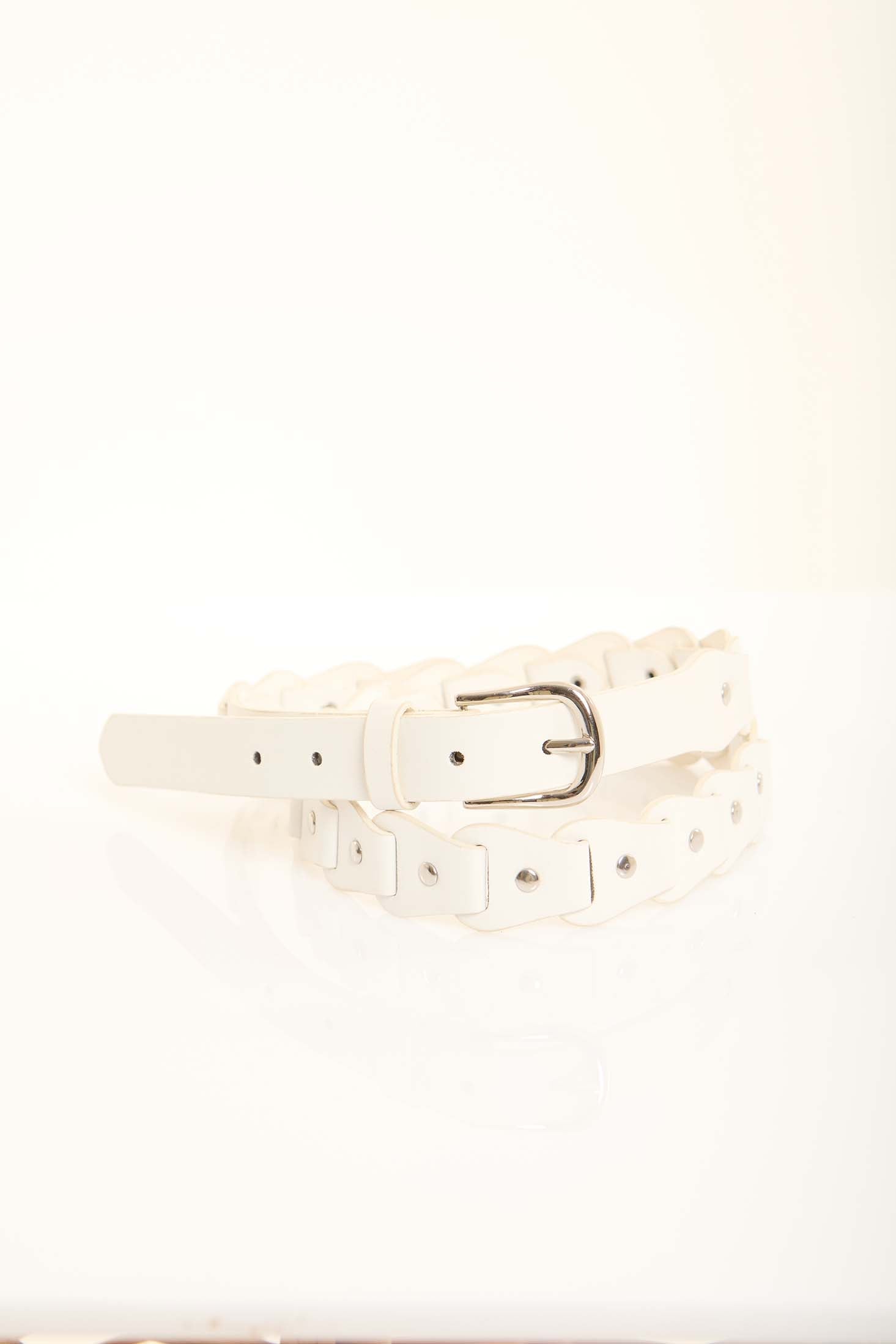 Scalloped Edge Casual Belt