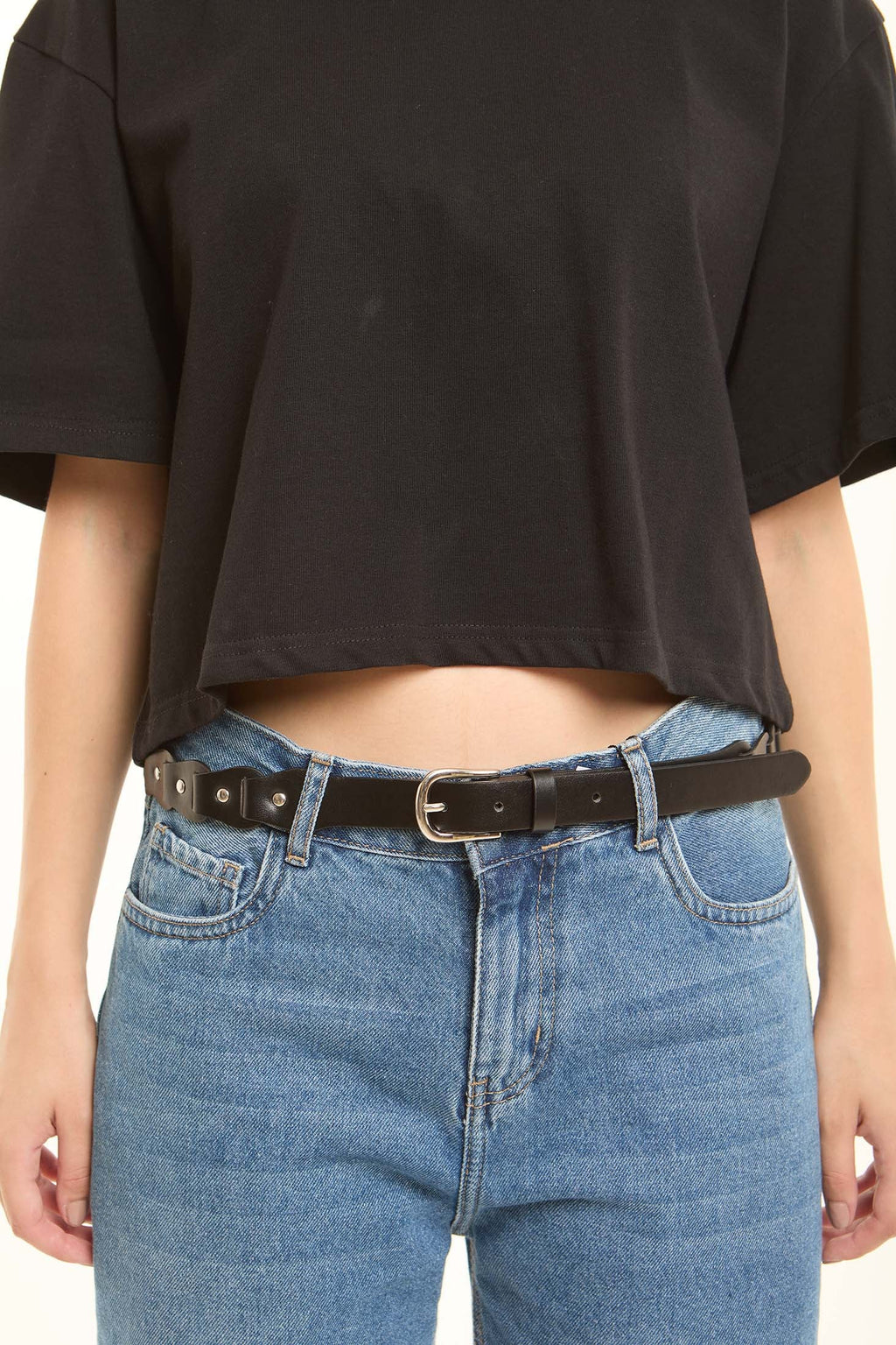 Scalloped Edge Casual Belt