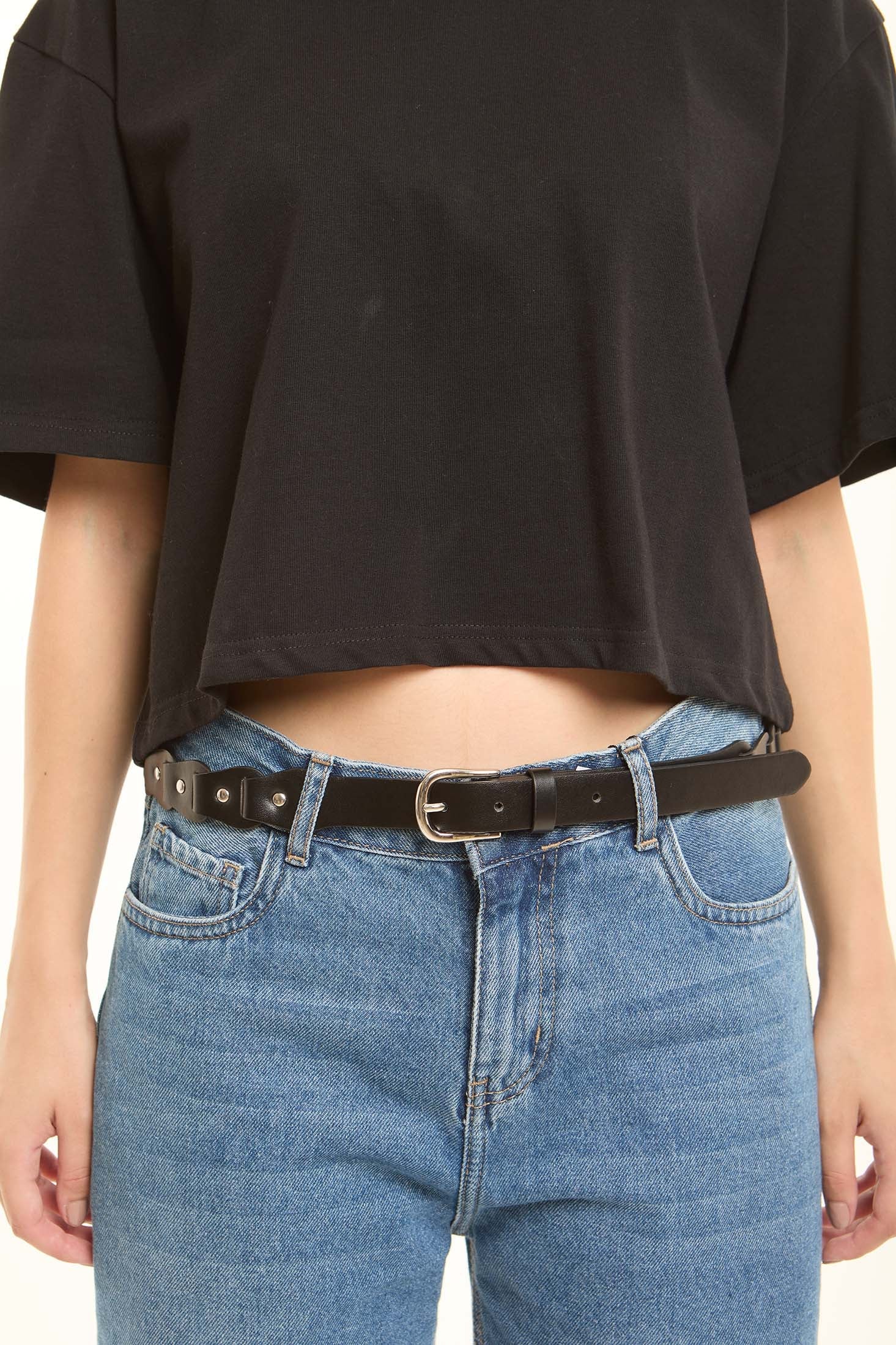 Scalloped Edge Casual Belt