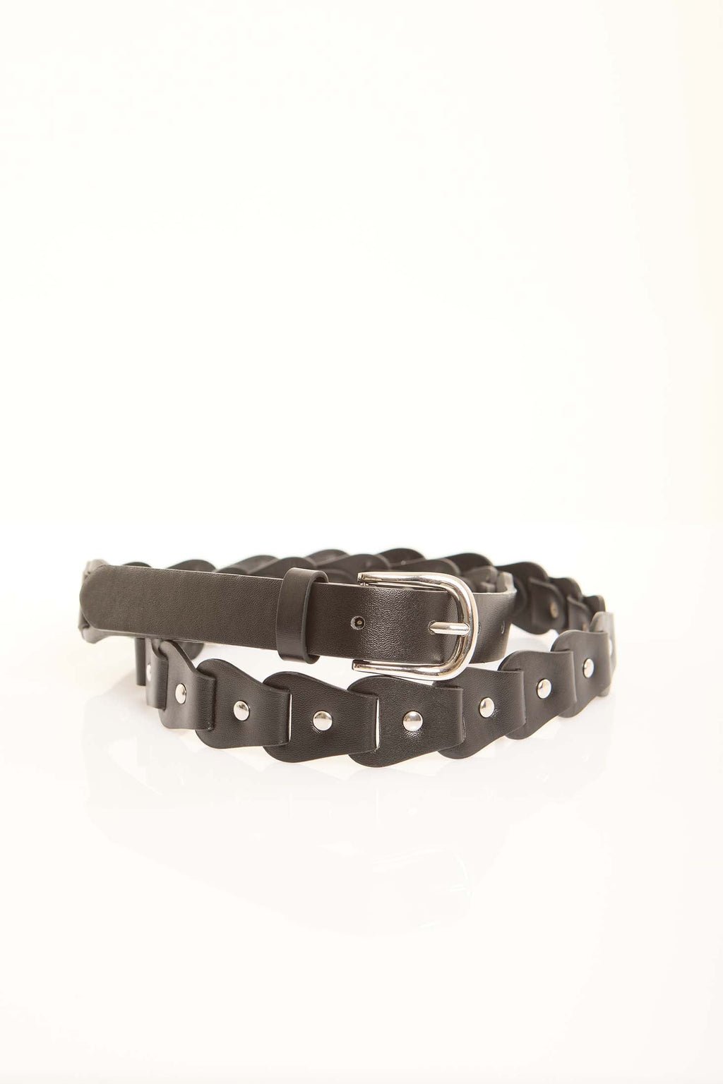 Scalloped Edge Casual Belt