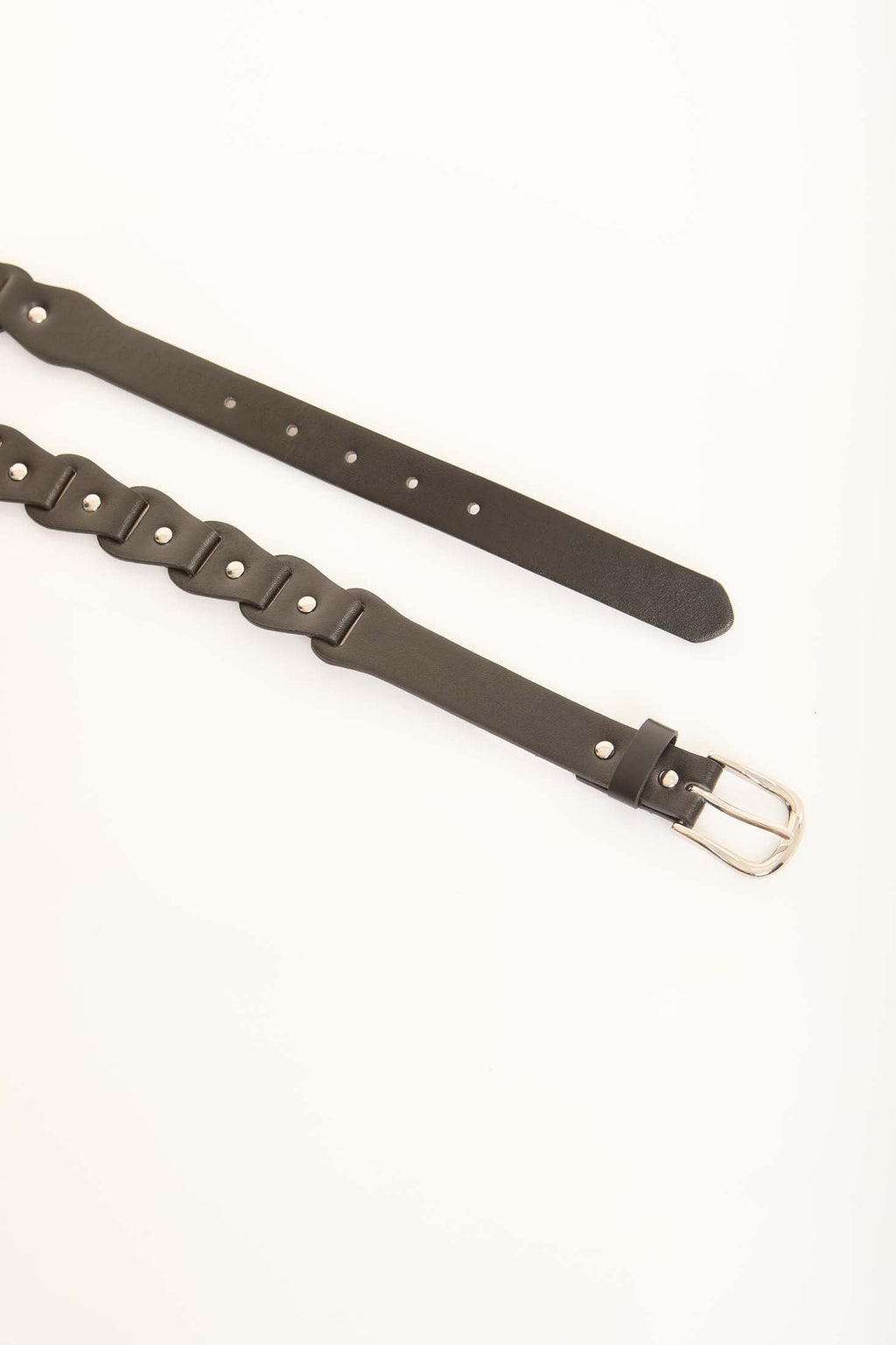 Scalloped Edge Casual Belt