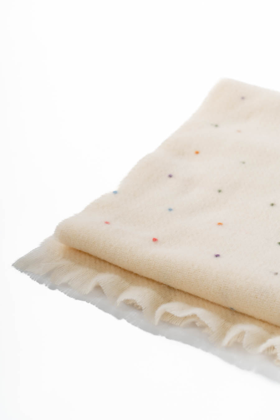 Coziness Shawl with Colorful Stitches